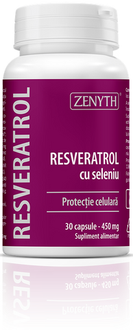 Resveratrols un selēns ZENYTH kapsulās, 30 gabali