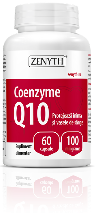 ZENYTH 100 mg Koenzīma Q10 kapsulas – 60 vienības