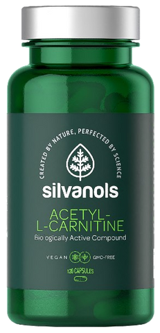 SILVANOLS Premium Acetil-L-karnitīna kapsulas 120 gab.