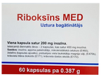 RIBOKSĪNS MED 60 tabletes
