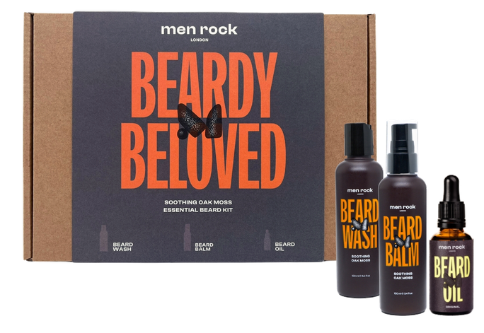 MEN ROCK Oak Moss Bārdas aprūpes komplekts – 1 gab.