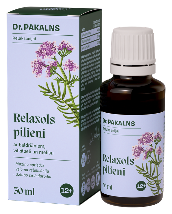 DR. PAKALNS Stress Support RELAXOLS pilieni 30 ml