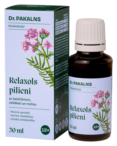 DR. PAKALNS Stress Support RELAXOLS pilieni 30 ml