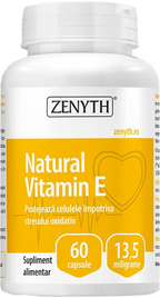 ZENYTH E vitamīns, 60 kapsulas