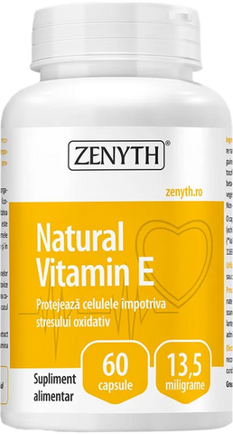 ZENYTH E vitamīns, 60 kapsulas
