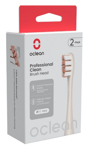OCLEAN Professional Clean P1C8 Golden elektriskās zobu birstes uzgaļi 2 gab.