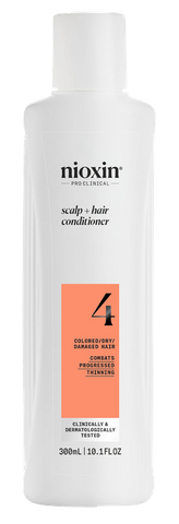 NIOXIN 4. Sistēma Krāsotiem Matiem ar Progresējošu Plānumu – Matu Kondicionieris 300 ml