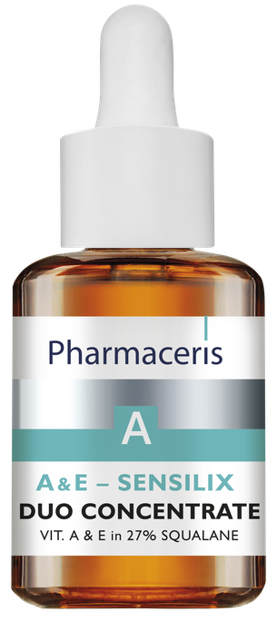 PHARMACERIS A&E-Sensilix 8 % E vitamīna serums, 30 ml
