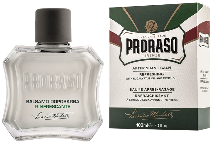 PRORASO Balzams pēc skūšanās ar atsvaidzinošu efektu, 100 ml