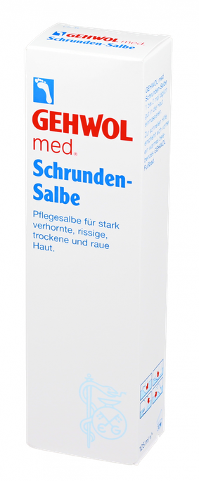 GEHWOL Med Schrunden Salbe 125 ml liesmas un plaisumiņu krēms