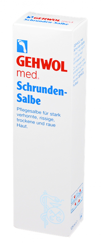 GEHWOL Med Schrunden Salbe 125 ml liesmas un plaisumiņu krēms