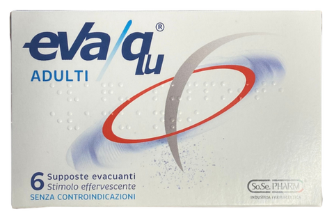 Supozitoriji EVA/QU 6 gabali pret zarnu aizcietējumiem