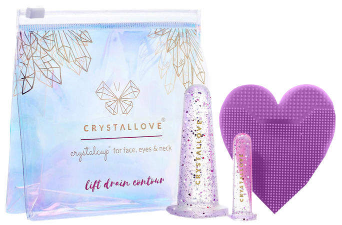 CRYSTALLOVE Sejas kausa masāžas komplekts – 1 gabals