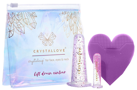 CRYSTALLOVE Sejas kausa masāžas komplekts – 1 gabals