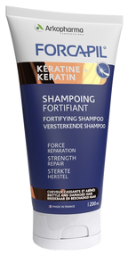 FORCAPIL Keratin+ Stiprinošs šampūns matu barojošanai, 200 ml