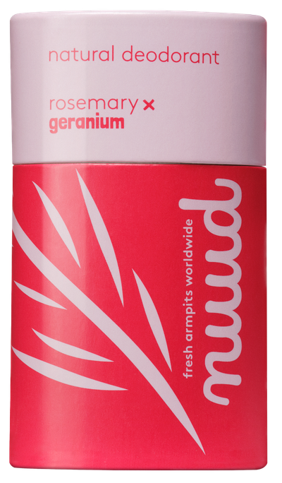 NUUD Dezodorants ar rozmarīnu un pelargoniju, 45 g