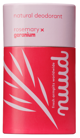 NUUD Dezodorants ar rozmarīnu un pelargoniju, 45 g