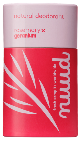 NUUD Dezodorants ar rozmarīnu un pelargoniju, 45 g