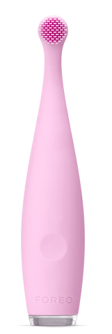 FOREO Issa Baby Pearl Pink Bunny elektriskas silikona zobu birstes, 1 gab.