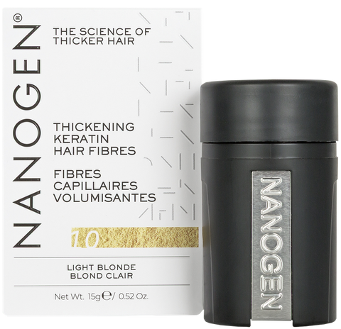 NANOGEN Keratin Light Blonde matu biezināšanas šķiedras 15 g