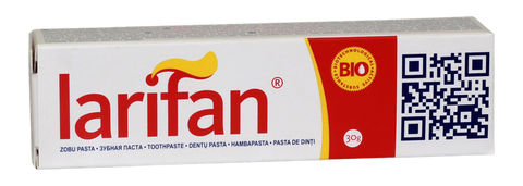 Bio zobu pasta LARIFAN, 30 g