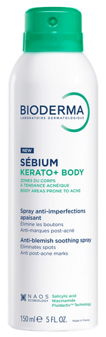 BIODERMA Sebium Kerato + sprejs ķermenim, 150 ml