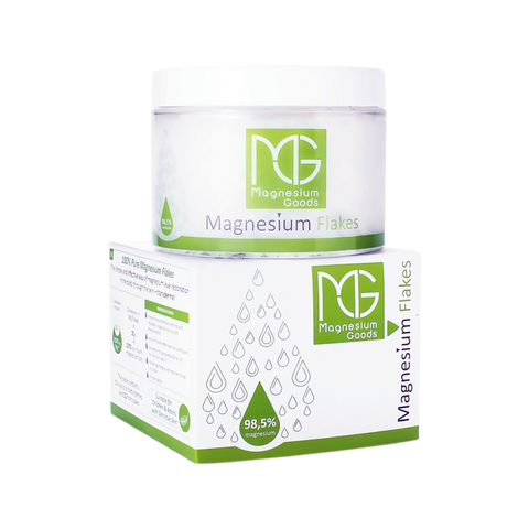 Magnija hlorīda flakes vannas sāls MG MAGNESIUM – 450 g