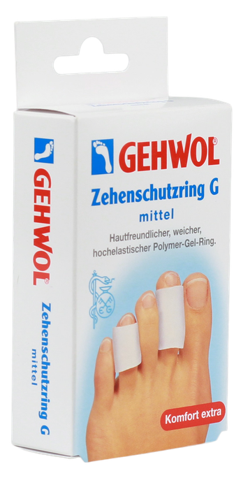 GEHWOL P-Gel aizsarggredzeni pirkstiem G, 2 gab.