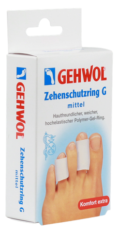 GEHWOL P-Gel aizsarggredzeni pirkstiem G, 2 gab.