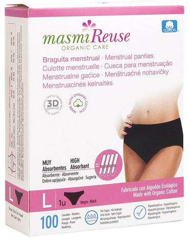 MASMI biksītes L izmēra menstruālajām dienām, 1 vienība
