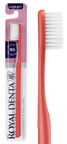 ROYAL DENTA Silver Super Soft — īpaši mīksta zobu birste, 1 vienība