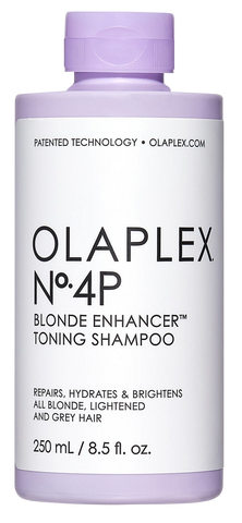 OLAPLEX Nr. 4P Blonde Enhancer tonējošais šampūns matu spilgtumam, 250 ml