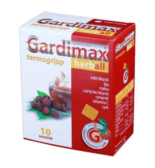 GARDIMAX Termogripp – Herbal paciņas (10 gab.)