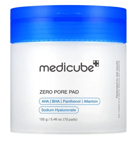 MEDICUBE Zero Pore Pad 2.0 – 70 tonizējošo spilventiņu disks sejai