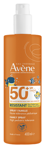 AVENE SPF50+ Saules aizsargs ģimenei, 400 ml aerosols