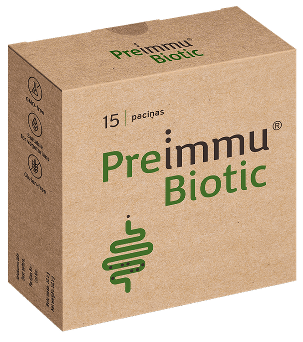PREIMMU Biotic, 15 paciņas