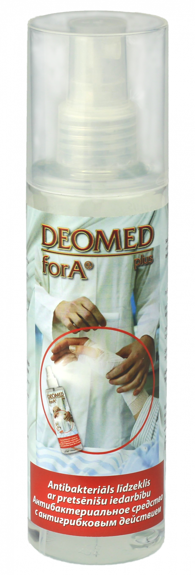 Deomed Plus ForA - 170 ml antibakteriāls dezodorējošs līdzeklis