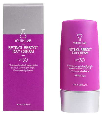 YOUTH LAB SPF 30 Retinol Reboot sejas krēms, 40 ml
