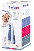 B.WELL Pro-911 - Kompakts zobu starpu tīrīšanas irigators, 1 vienība