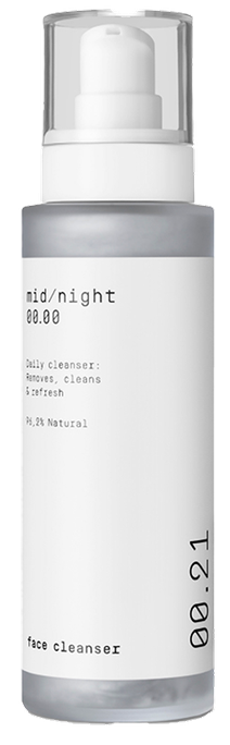 Sejas tīrīšanas līdzeklis MIDNIGHT 00.21 ar aktivēto ogli, 100 ml