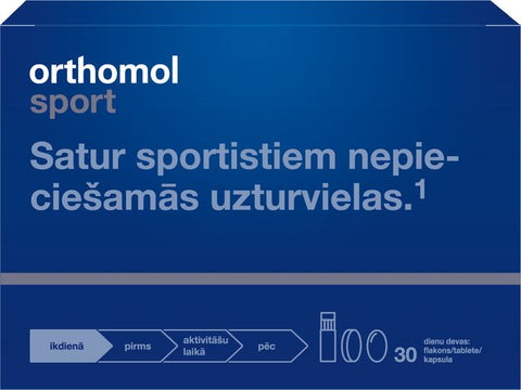ORTHOMOL Sport deva, 30 gab.