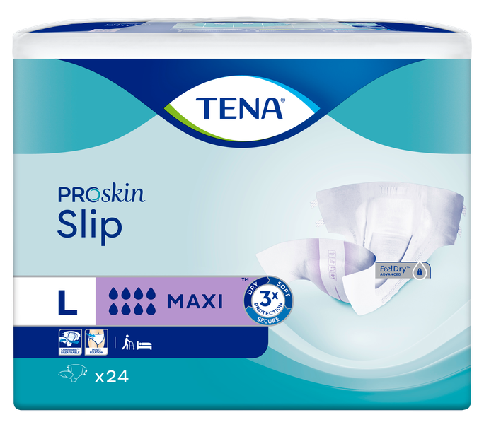 TENA ProSkin Slip Maxi L autiņbiksītes, 24 gab., Large izmērs