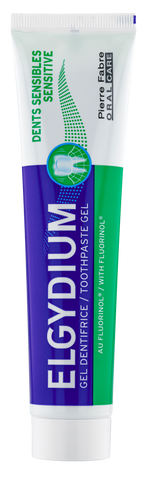 ELGYDIUM jutīgiem zobiem paredzēta gēla zobu pasta 75 ml