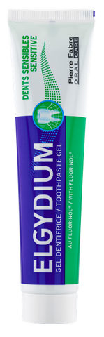 ELGYDIUM jutīgiem zobiem paredzēta gēla zobu pasta 75 ml