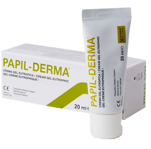 Krēmveida gels PAPIL-DERMA eitrofisks, 20 ml