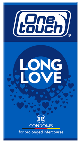 ONE TOUCH Long Love prezervatīvi — 12 gab. komplekts