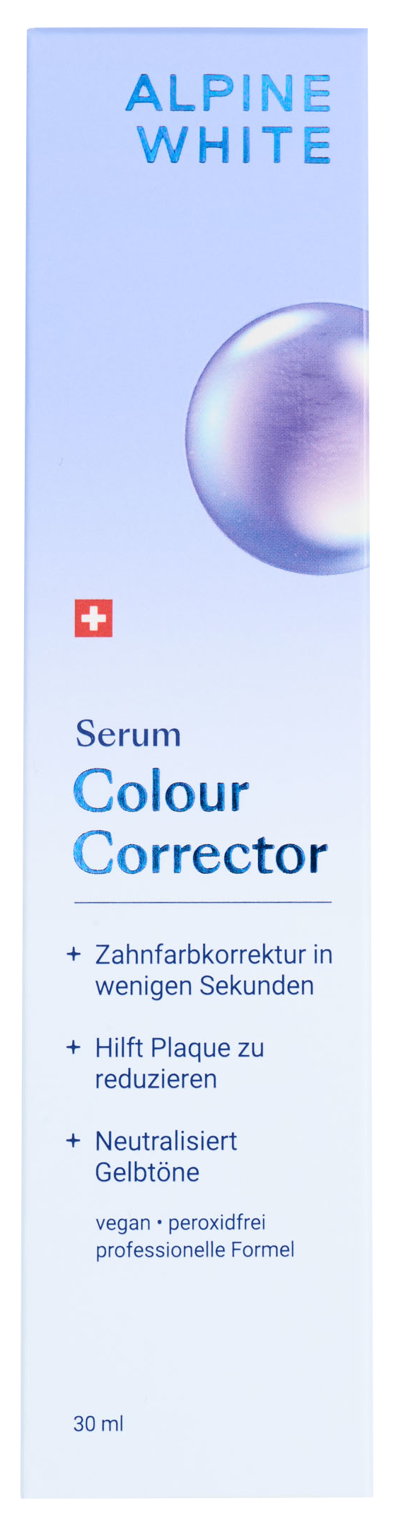 ALPINE WHITE Serums krāsu korekcijas līdzeklim, 30 ml