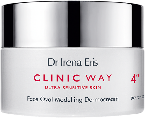 CLINIC WAY Dienas sejas krēms ar SPF 20 4° liftingu, 50 ml