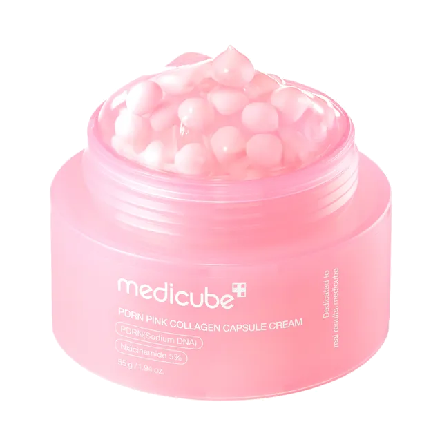 Sejas krēms MEDICUBE PDRN ar rozā kolagēna kapsulām, 55 g