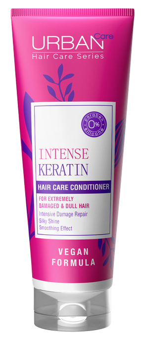 URBAN CARE Keratīna intensīvais matu kondicionieris, 250 ml
